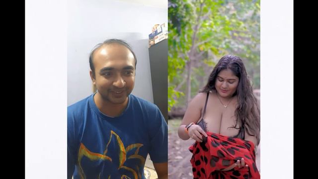Plus Size Bong Model Megha Das Ghosh Saree Fashion Reaction Video 2023 I Recreation Vibes смотреть онлайн