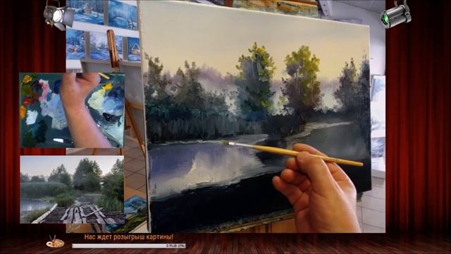 ? Aleksandr Grigorev / Landschaftsmalerei in Öl / Ölgemälde / Oil Painting / Aleksandr Grigorev смотреть онлайн