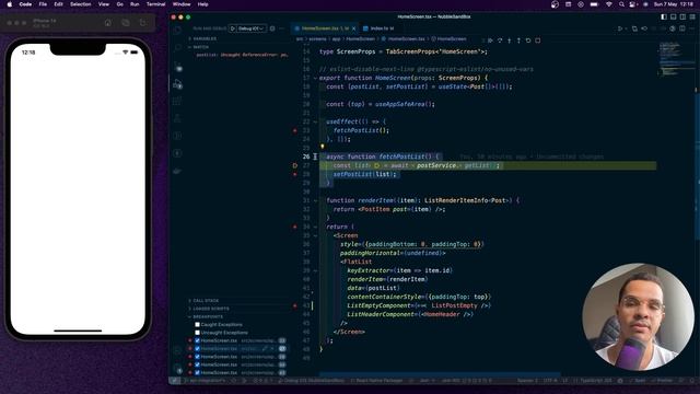 APRENDA a DEPURAR de forma EFICAZ no REACT NATIVE (useEffect, useState, Promise) смотреть онлайн