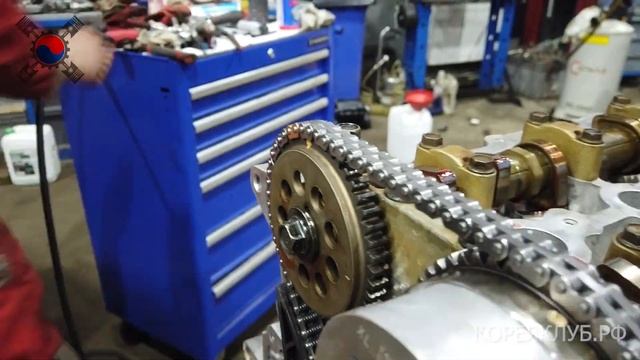 ? Капитальный ремонт двигателя G4KD. Корея Клуб. Москва смотреть онлайн