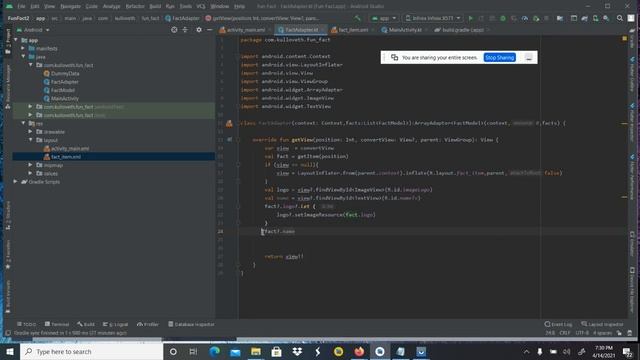 Kotlin - ListView смотреть онлайн