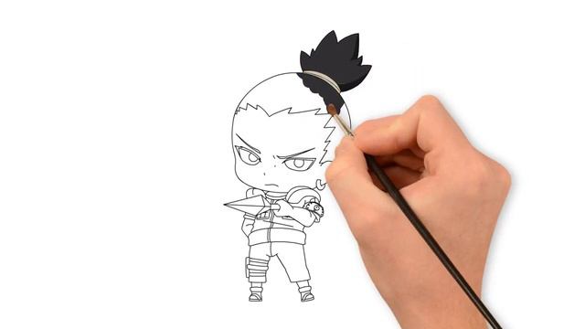 How To Draw Shikamaru Nara (Chibi) | Naruto Shippuden #drawnaruto#shikamaru#howtodrawnarutocharacte смотреть онлайн