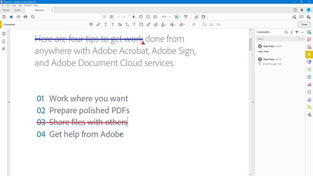 Adobe Acrobat Reader Tutorial - Lesson 16 - Automatic Markup Techniques смотреть онлайн