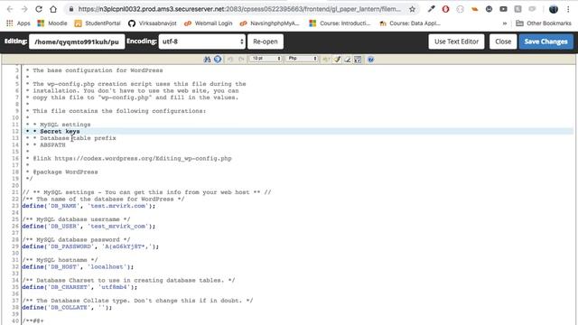 How to Edit Wordpress WP Config PHP File in cPanel ? Step by Step Guide смотреть онлайн