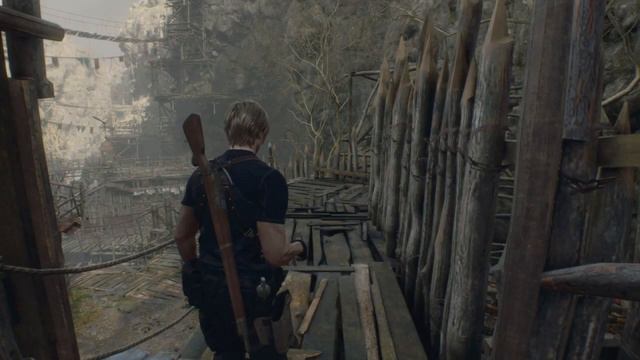 Iron legs leon is on the case (Resident Evil 4 remake P2) смотреть онлайн