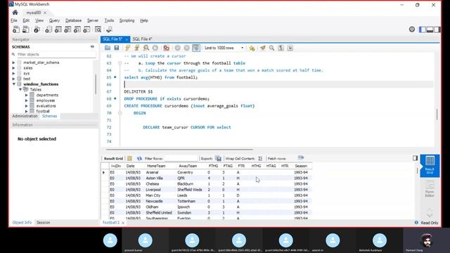 Advance SQL Part 3 Cursors смотреть онлайн