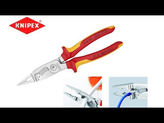 Обзор и тестирование клещи KNIPEX 13 86 200 смотреть онлайн
