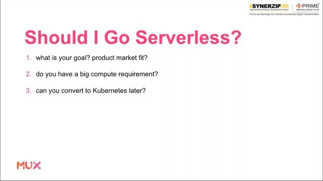 [Webinar] - Kubernetes and Serverless смотреть онлайн