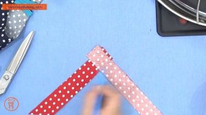 Курсы кройки и шитья. Косая бейка своими руками. Как сделать косую бейку.