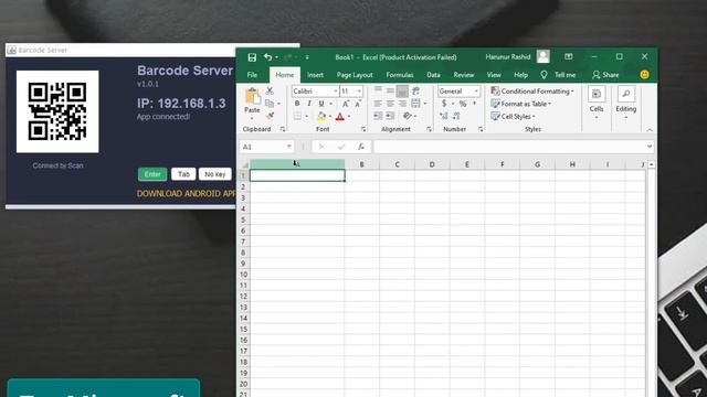Barcode client server setup & usage - Barcode for PC смотреть онлайн