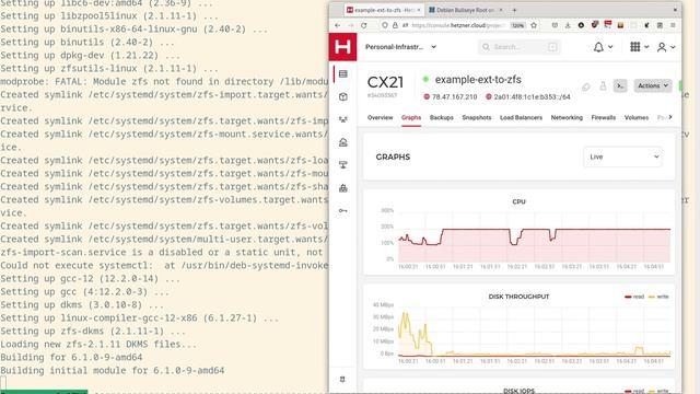 Debian 12 EXT4 to Root-on-ZFS In-place Conversion 1/2 смотреть онлайн
