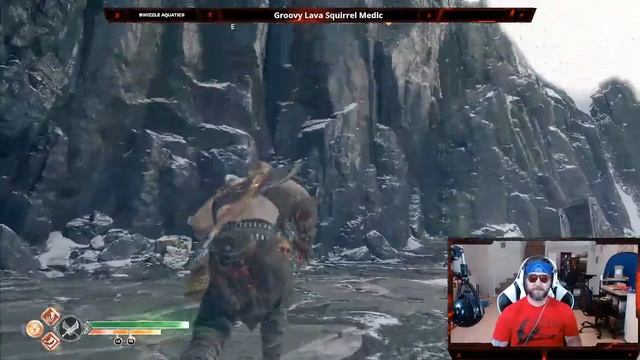 God of War Play Through Part 9 | Groovy Lava Squirrel Medic Live смотреть онлайн