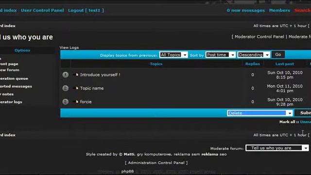 admin controls phpbb3 смотреть онлайн