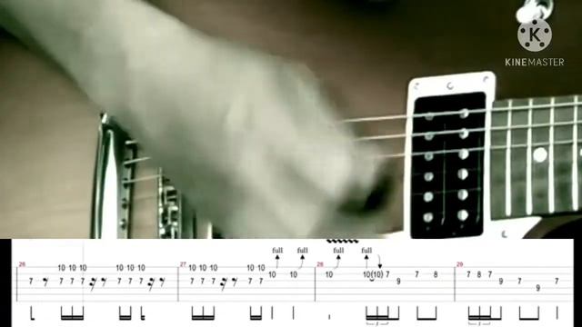 Fade to black guitar solo cover with tab смотреть онлайн