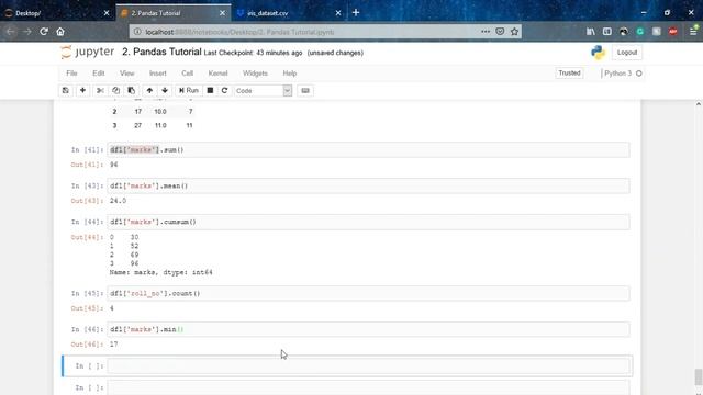 Statistics with Pandas | Machine Learning from Scratch | Upskill with Python смотреть онлайн