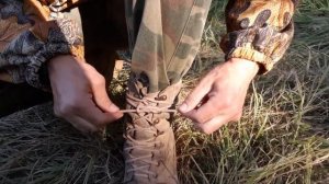 Как удобно завязать берцы