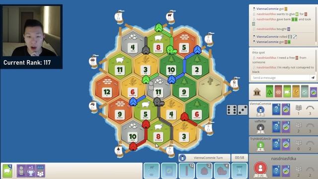TOP 100 Catan Gameplay - Catan Pro Climbs the Ladder смотреть онлайн