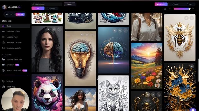 Leonardo Ai - обновление и функция Canvas Ai смотреть онлайн