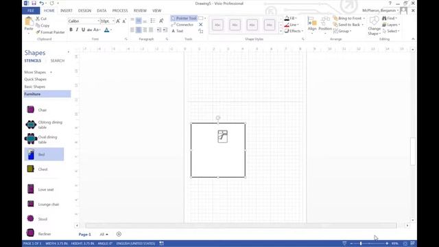 Making a Floorplan in Visio - How To Ep. 33 смотреть онлайн