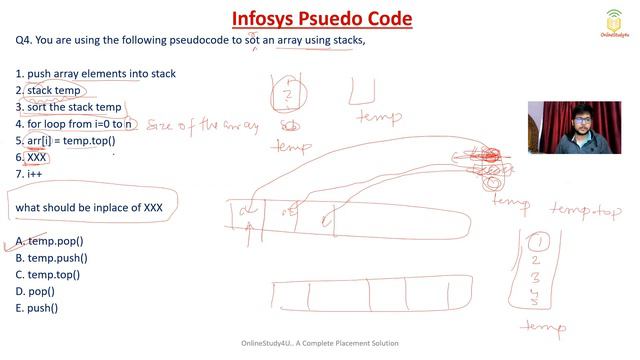 Infosys 20/02/2022 PSEUDO Code Question| 10AM Slot 1 Complete Analysis| Most Important Questions смотреть онлайн