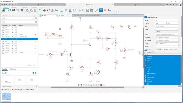 Fusion 360 Electronics For Beginners: The Schematic | Autodesk Fusion 360