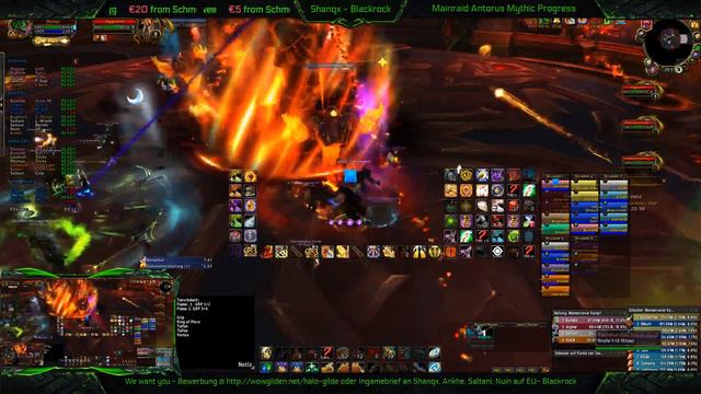 World of Warcraft Livestream - H A L O - Mainraid: Antorus Mythic смотреть онлайн