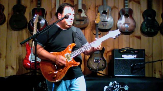 Garrett Park Guitars - 2002 PRS Custom 22 Artist Package 1-Piece Quilt Semi-Hollow Amber смотреть онлайн