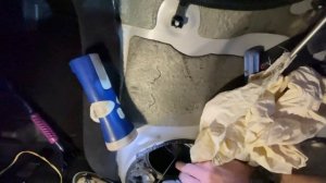 Замена топливного фильтра на Lexus IS250.