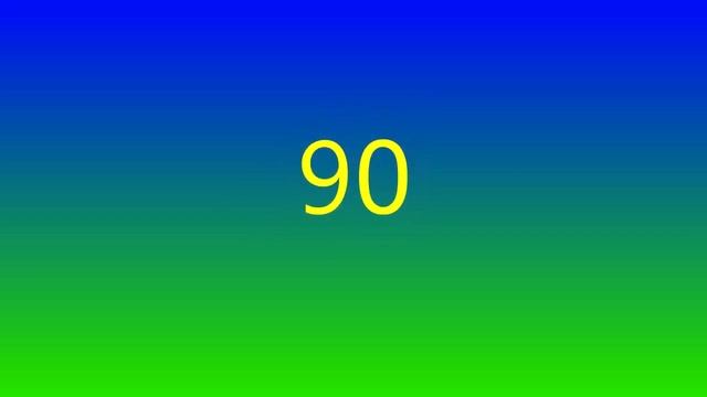 Счёт от 21 до 100 на английском языке. Произношение чисел. Цифры. смотреть онлайн