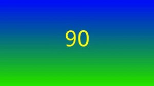 Счёт от 21 до 100 на английском языке. Произношение чисел. Цифры.