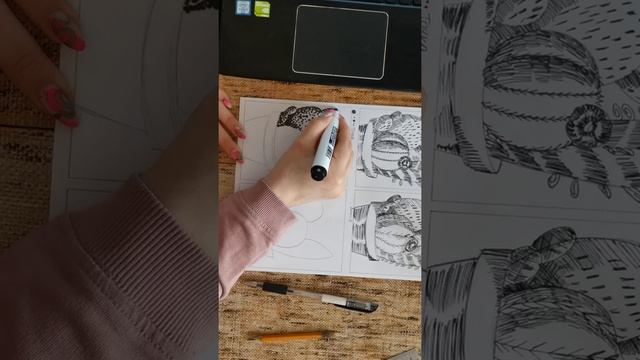Занятие по графике. Второй год обучения. Линия, точка, пятно, как основные приёмы изображения. смотреть онлайн