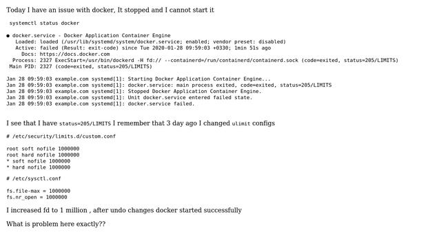 DevOps & SysAdmins: Docker failed to start смотреть онлайн