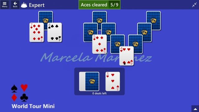 World Tour Mini Game #10 | July 3, 2023 Event | TriPeaks Expert смотреть онлайн