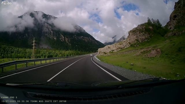 Чуйский тракт. Виды с регистратора смотреть онлайн