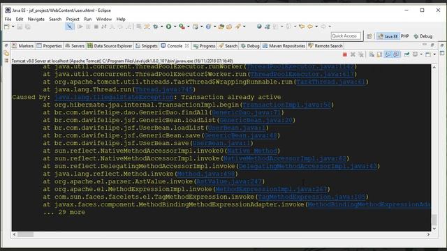 Login JSF Primefaces Example [Normal Speed] смотреть онлайн