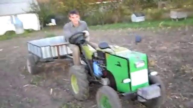 Самий простіший варіант переробки мотоблока в мінітракторець﻿ смотреть онлайн