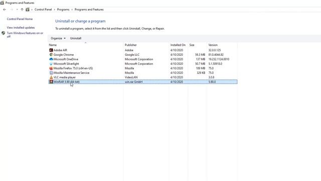 How to Uninstall WinRAR in Windows 10 смотреть онлайн
