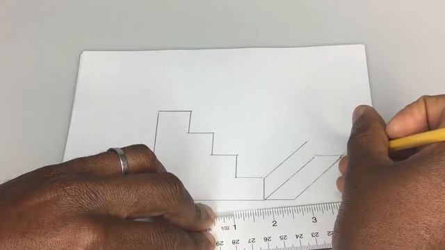 Drawing Staircase | Draw 3d Stairs the Easy Way! смотреть онлайн