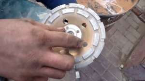 удаление старой краски с бетона