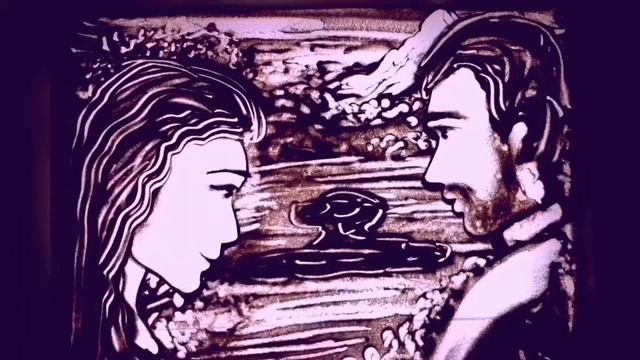 Песочная анимация. Приглашение на свадьбу. SandArtKz смотреть онлайн