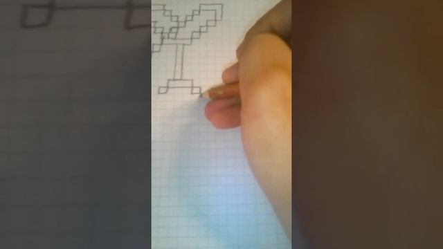 Как нарисовать вишню по клеточкам смотреть онлайн