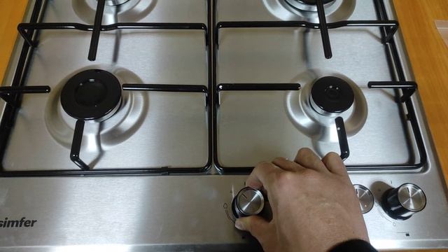 Газовые варочные поверхности Simfer H60V40M411 смотреть онлайн
