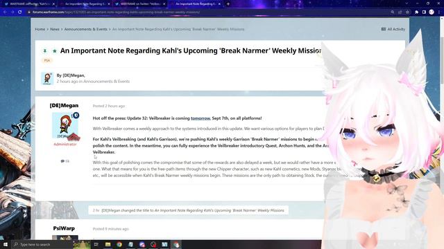 Warframe Veil Breaker Update Out NOW! смотреть онлайн