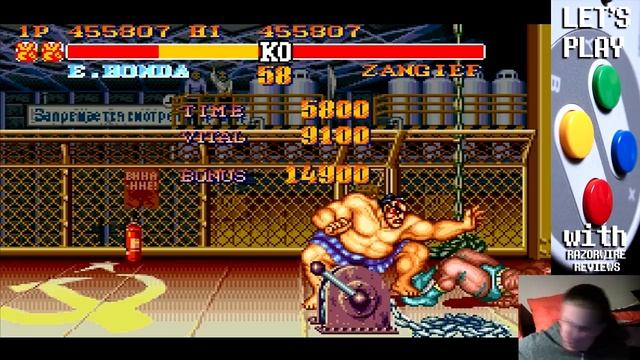 Street Fighter II Turbo: Hyper Fighting - Let's Play - E. Honda Run смотреть онлайн