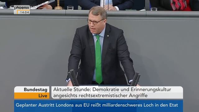 Aktuelle Stunde zum Thema: Erinnerungskultur angesichts rechtsextremistischer Angriffe am 23.02.18 смотреть онлайн