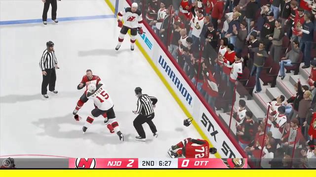 (EA SPORTS NHL 21) (New Jersey vs Ottawa) Gameplay смотреть онлайн