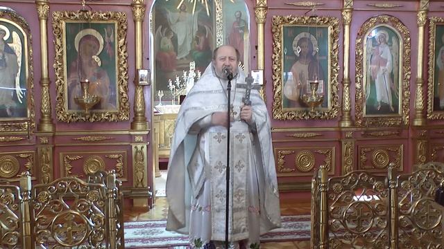 Проповедь протоиерея Василия Корнуты на праздник Сретения Господня (15.02.2021) смотреть онлайн