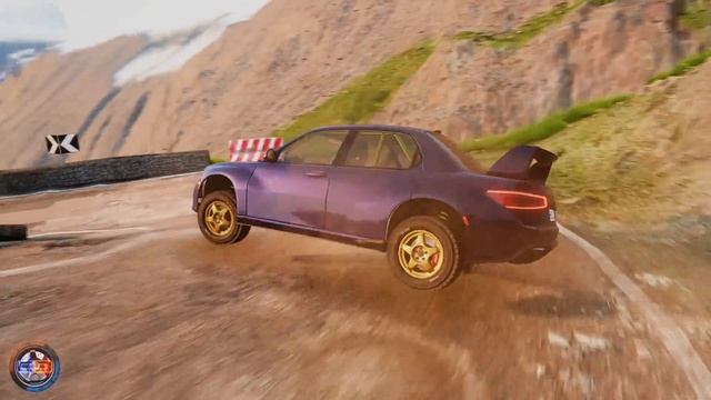 Satisfying Rollover Crashes #21 - BeamNG Drive CRAZY DRIVERS