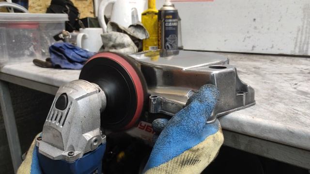 Проект восстановление Ява 638 Полировка крышек двигателя смотреть онлайн