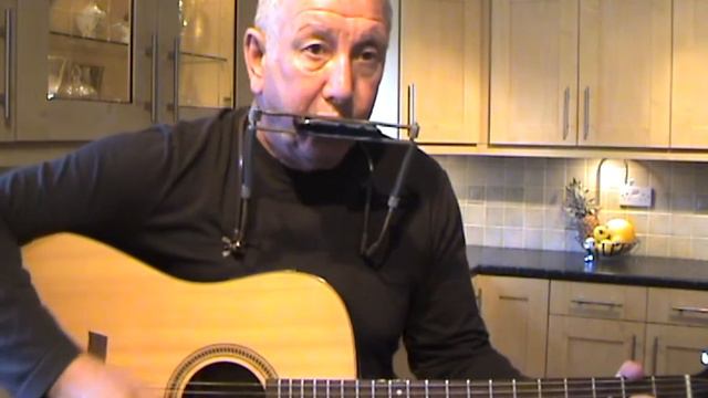 Mr. Tambourine Man - Bob Dylan - acoustic cover - guitar/mouth organ смотреть онлайн
